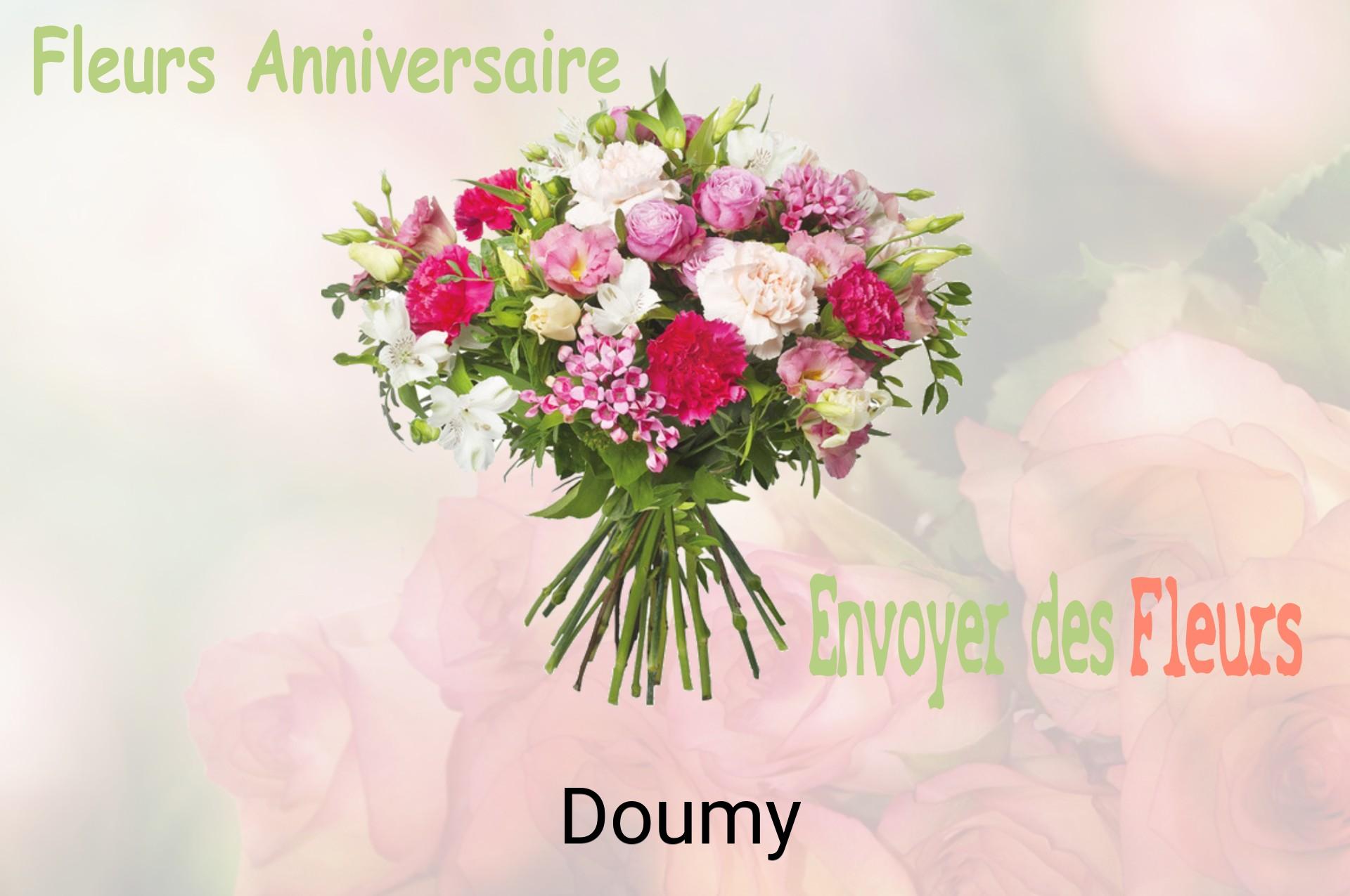 Bouquet de fleurs d’anniversaire livré à Doumy